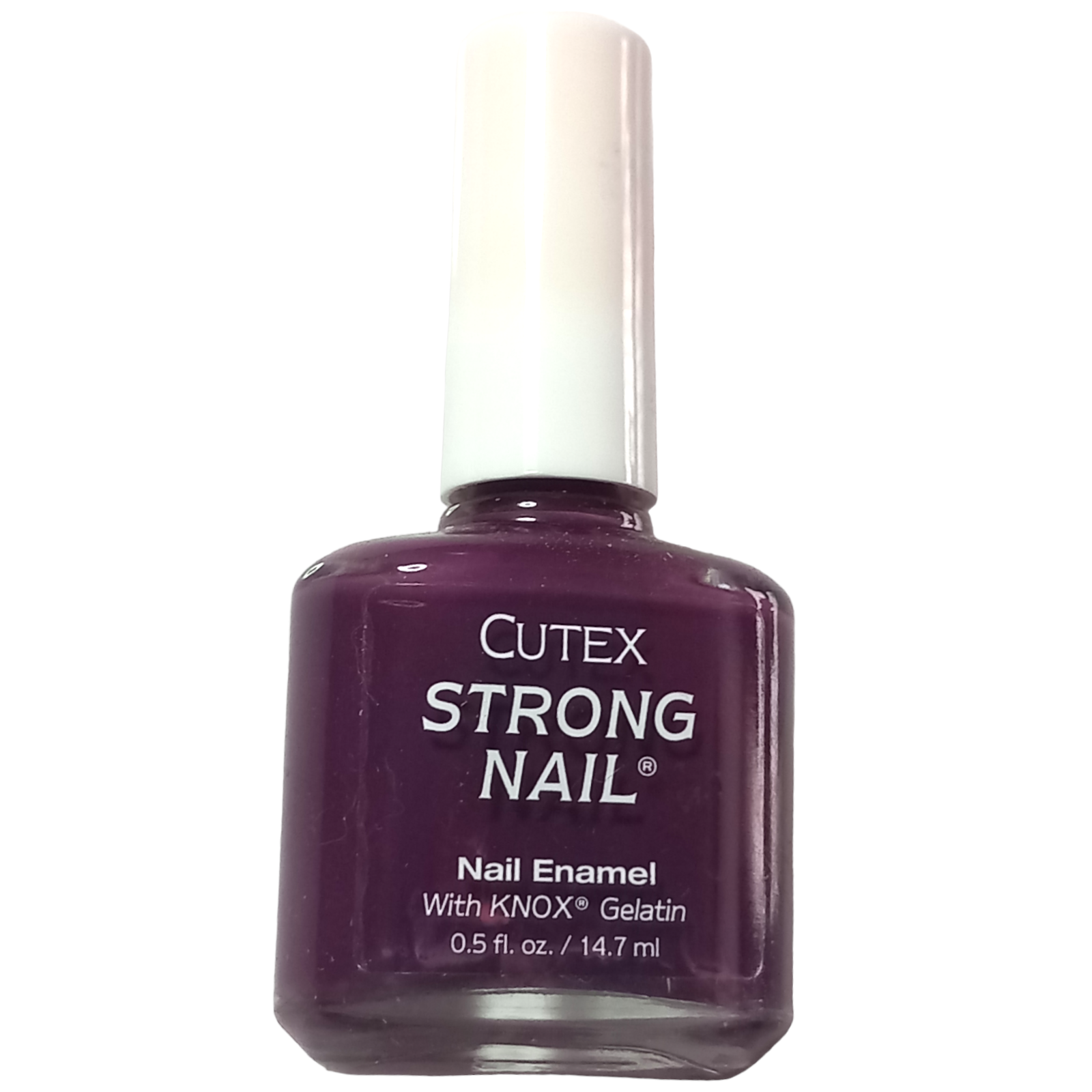 Cutex Strong Nail Polish Eggplant 2580033 Knox Gelatin 14.7ml