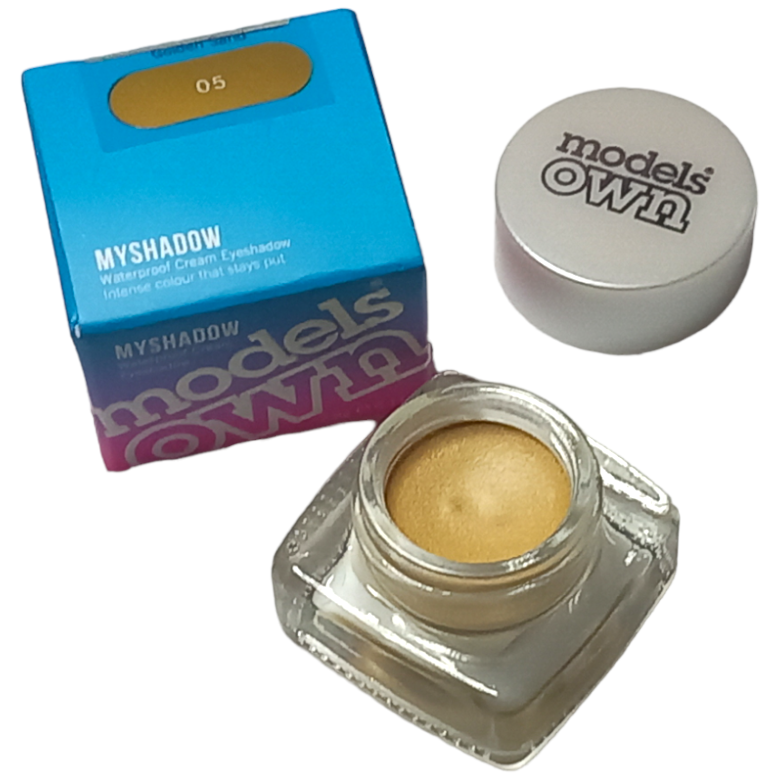 Models Own MyShadow Waterproof Cream Eyeshadow 05 Golden Sand 2.8g