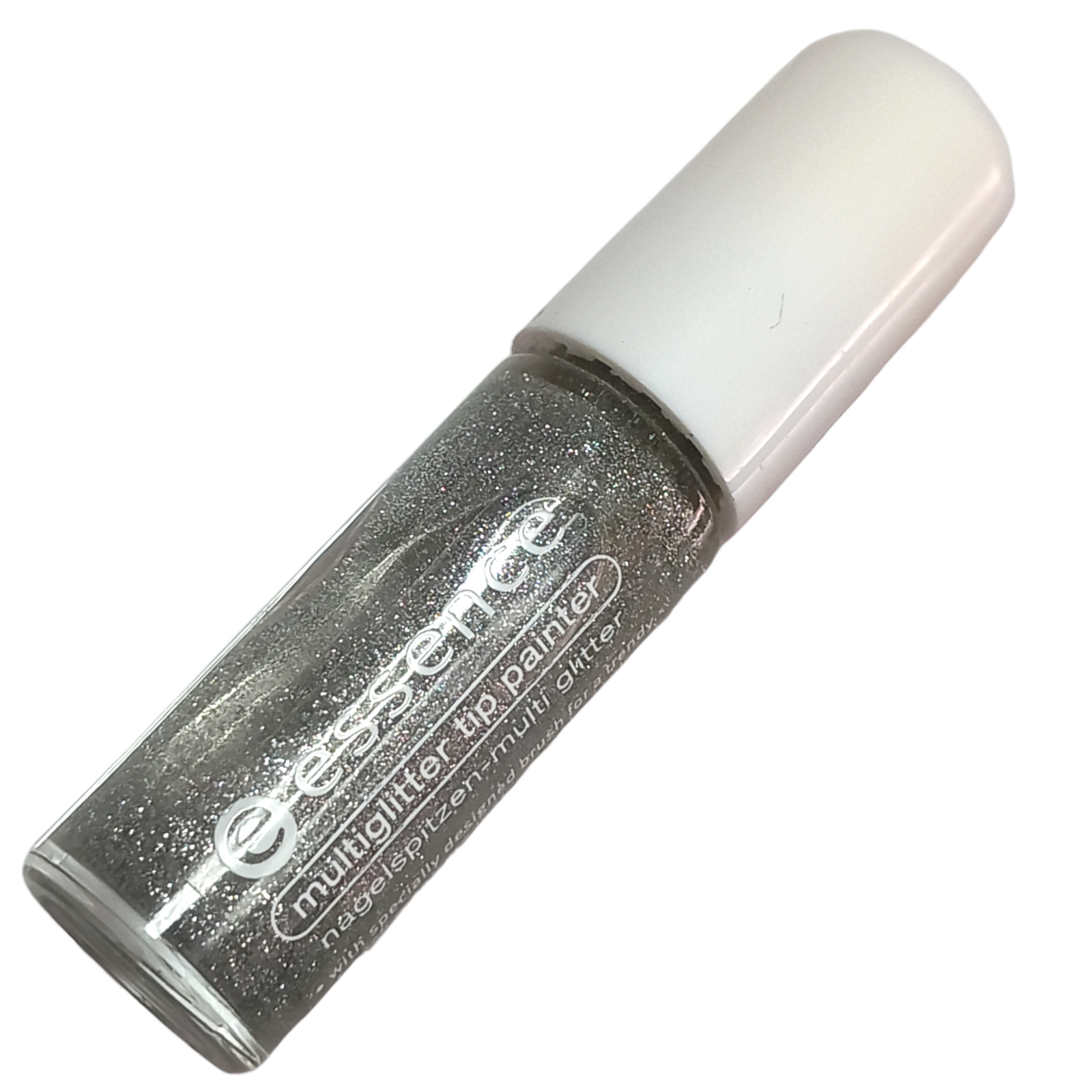 Essence Nail Polish 01 So Crazy Tip Painter Silver Glitter 4ml