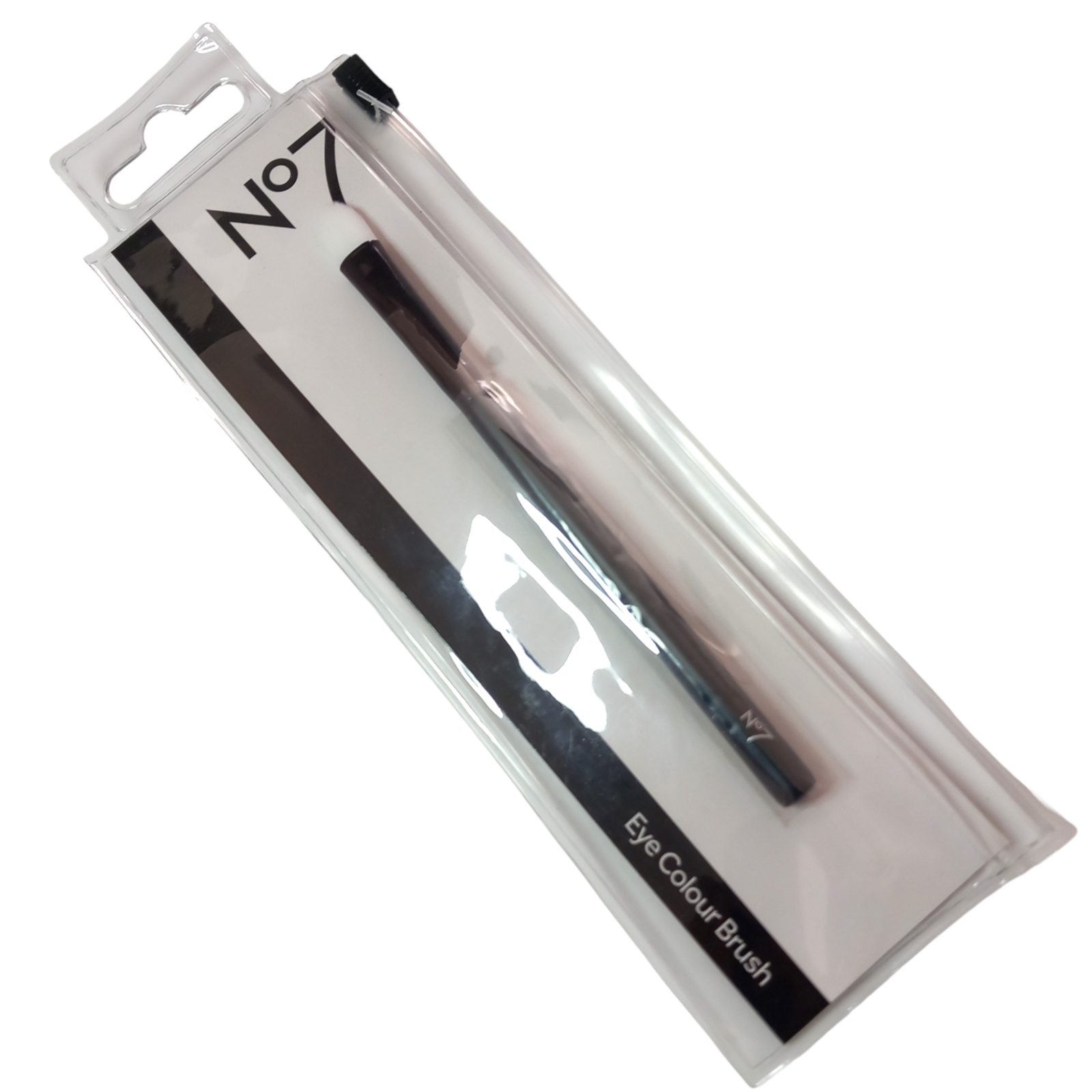 No7 Eye Brush Make-Up Cosmetics Boots Black Applicator Tool Sweep Eyes Colour