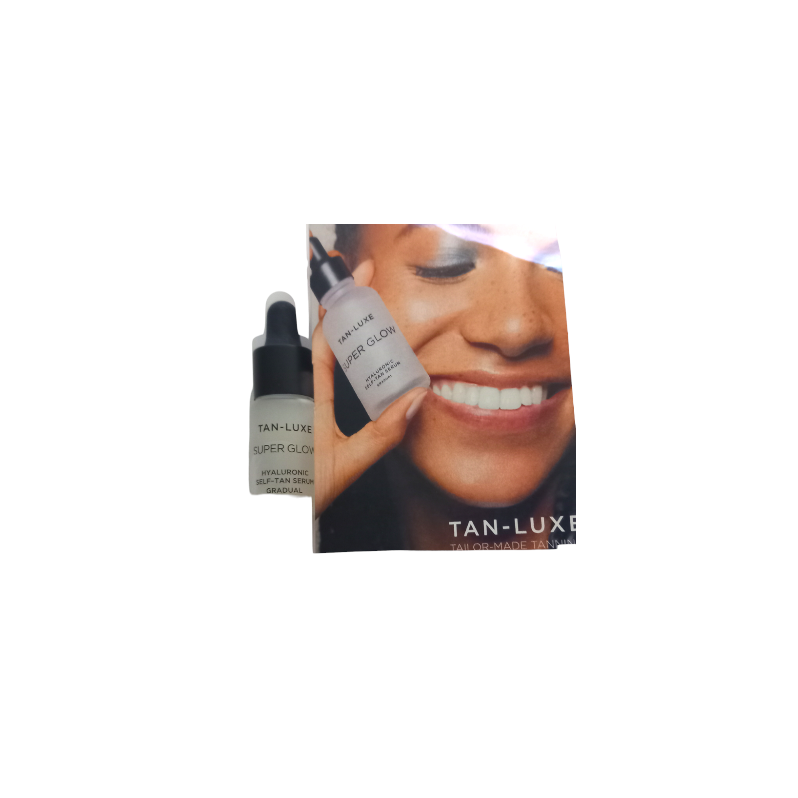 Tan-luxe Self Tan Serum Mini 4ml Super Glow Hyaluronic Gradual Sample Skin