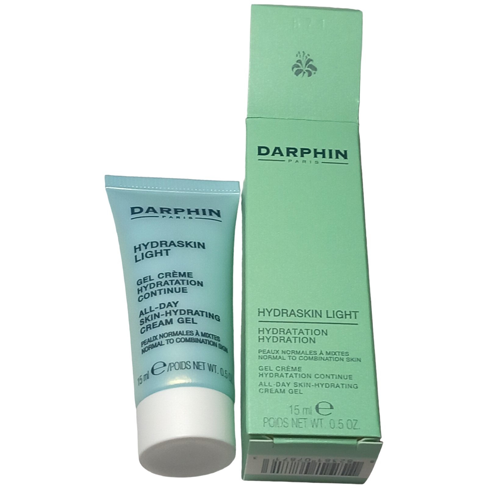 Darphin HydraSkin Light Gel Creme 15ml Travel Size Hydration Normal Combo Face
