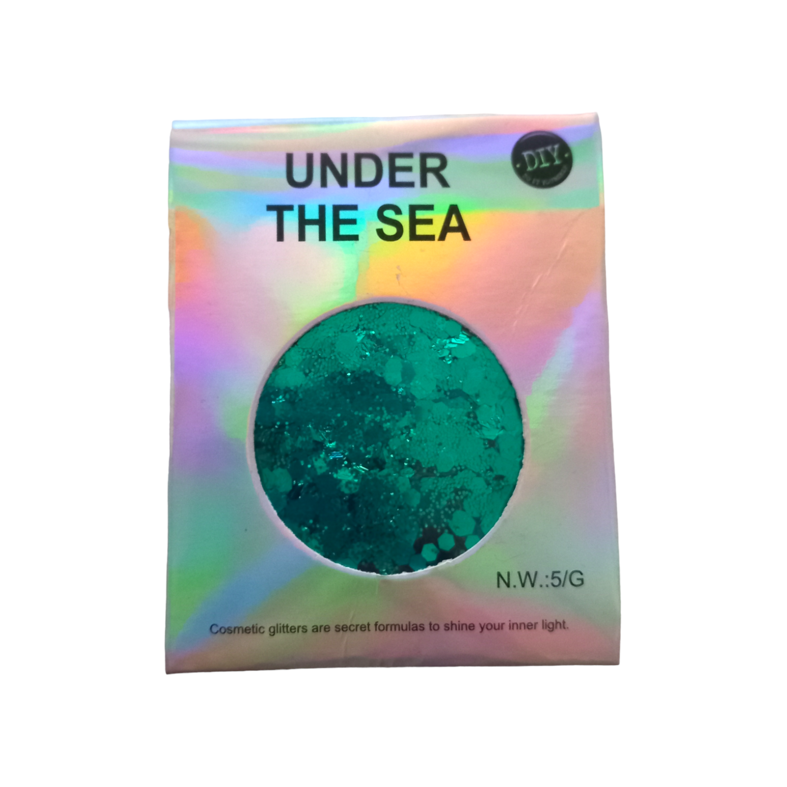 DIY Body Glitter Under The Sea