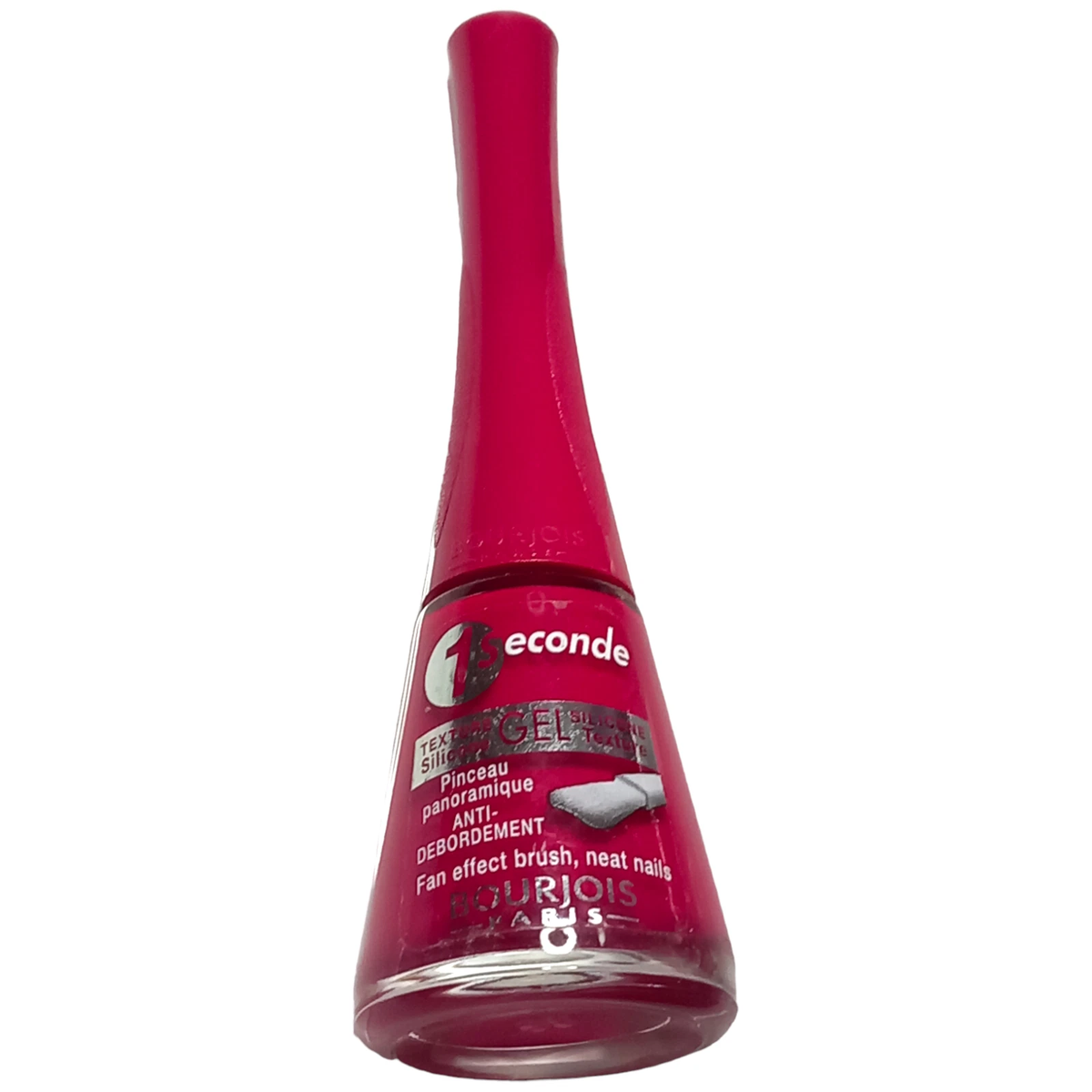 Bourjois Nail Polish Varnish 9ml 59 Fuchsia-nista Pink Texture 1Seconde Nails