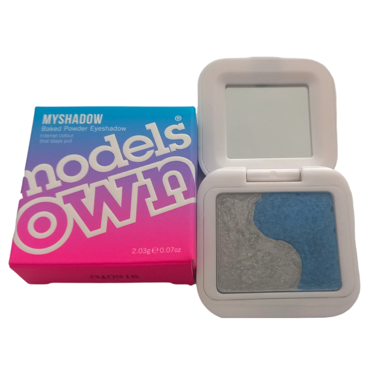 Models Own MyShadow Baked Marble Eyeshadow - 03 Blueberry Pie - 1.9g