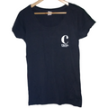 Cargo Black T-Shirt Small Short Sleeve Regular Fit Cotton Cosmetics Make-Up Ad