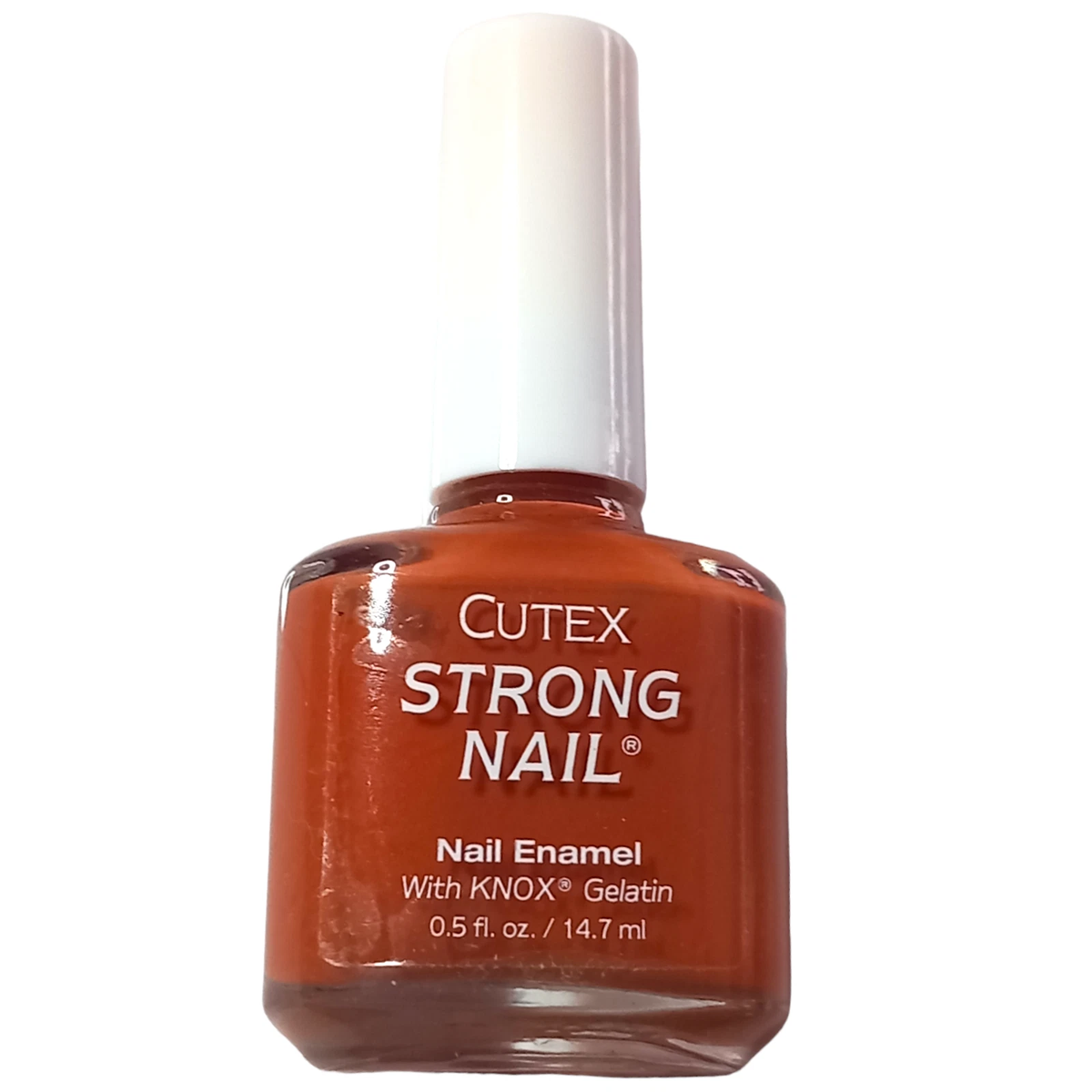 Cutex Strong Nail Polish - Cornucopia - 2580031 - Orange - Knox Gelatin - 14.7ml