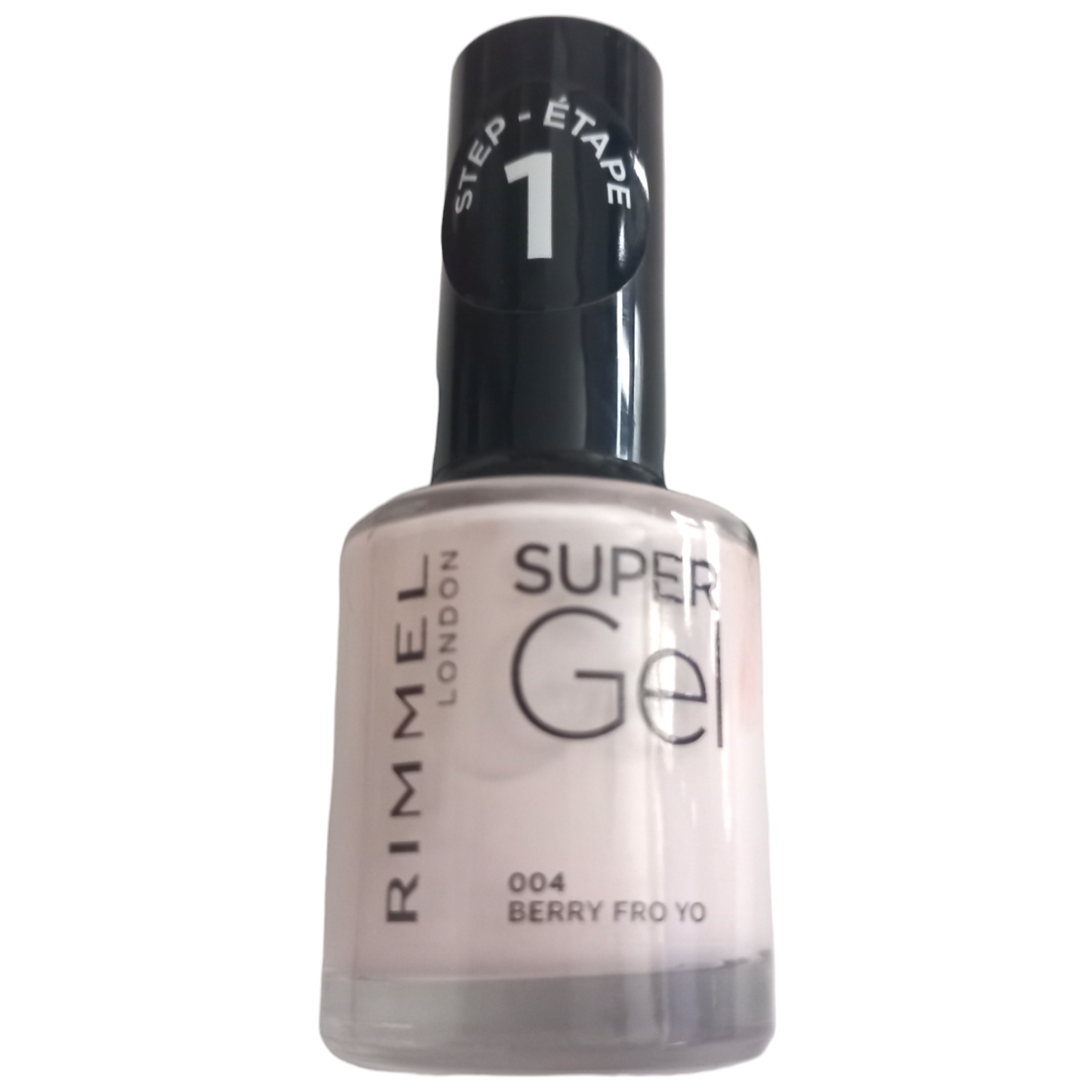 Rimmel Super Gel Nail Polish 12ml 004 Berry Fro Yo