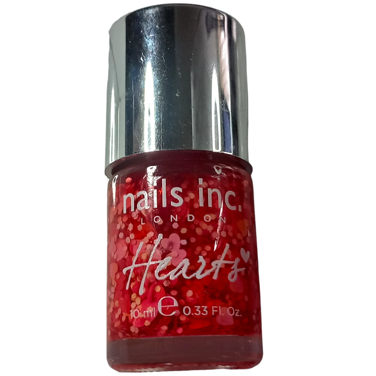 Nails Inc Hearts Effect Nail Polish London Street 10ml