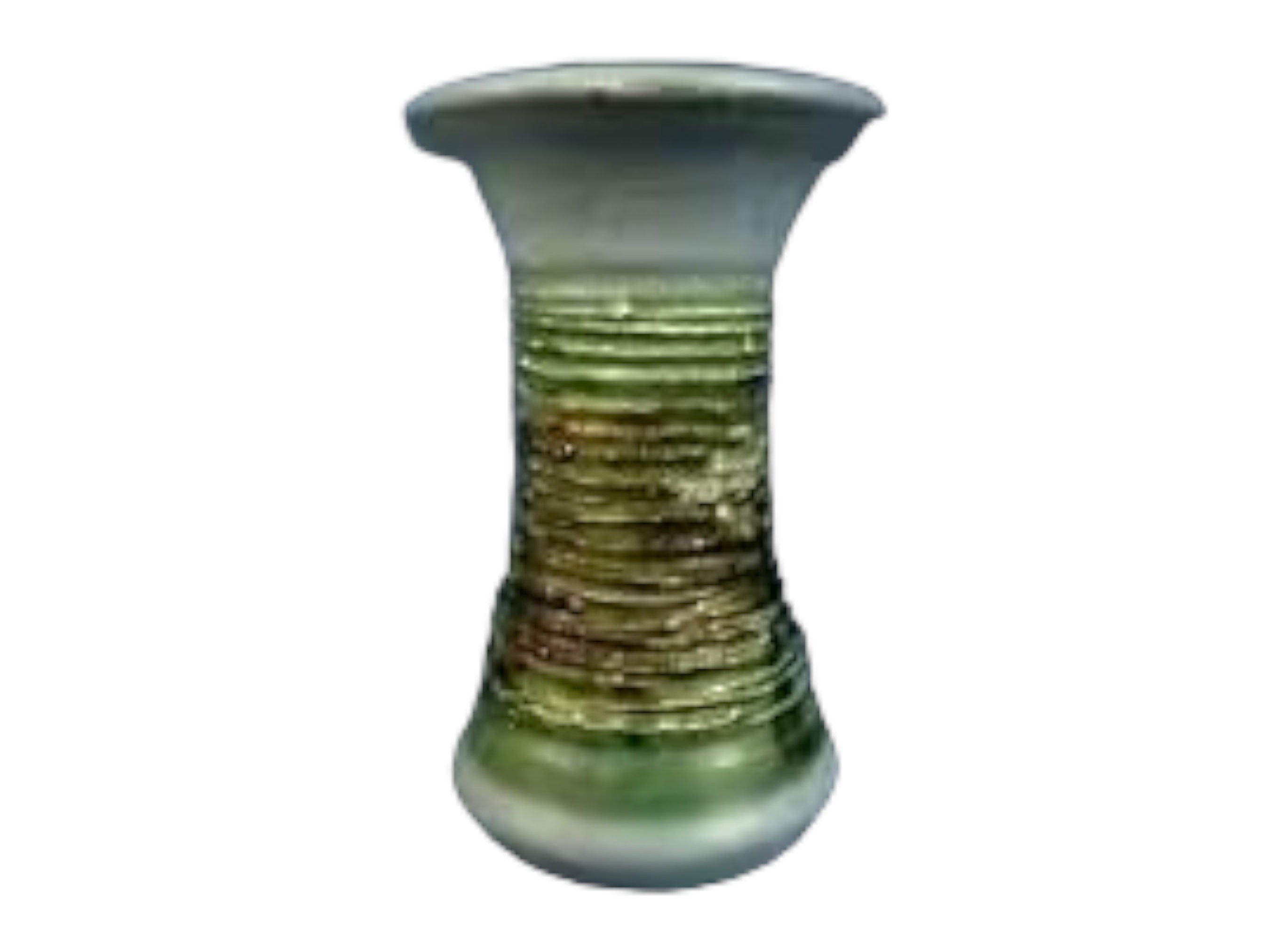Knights Tintagel Pottery Small Blue Vase