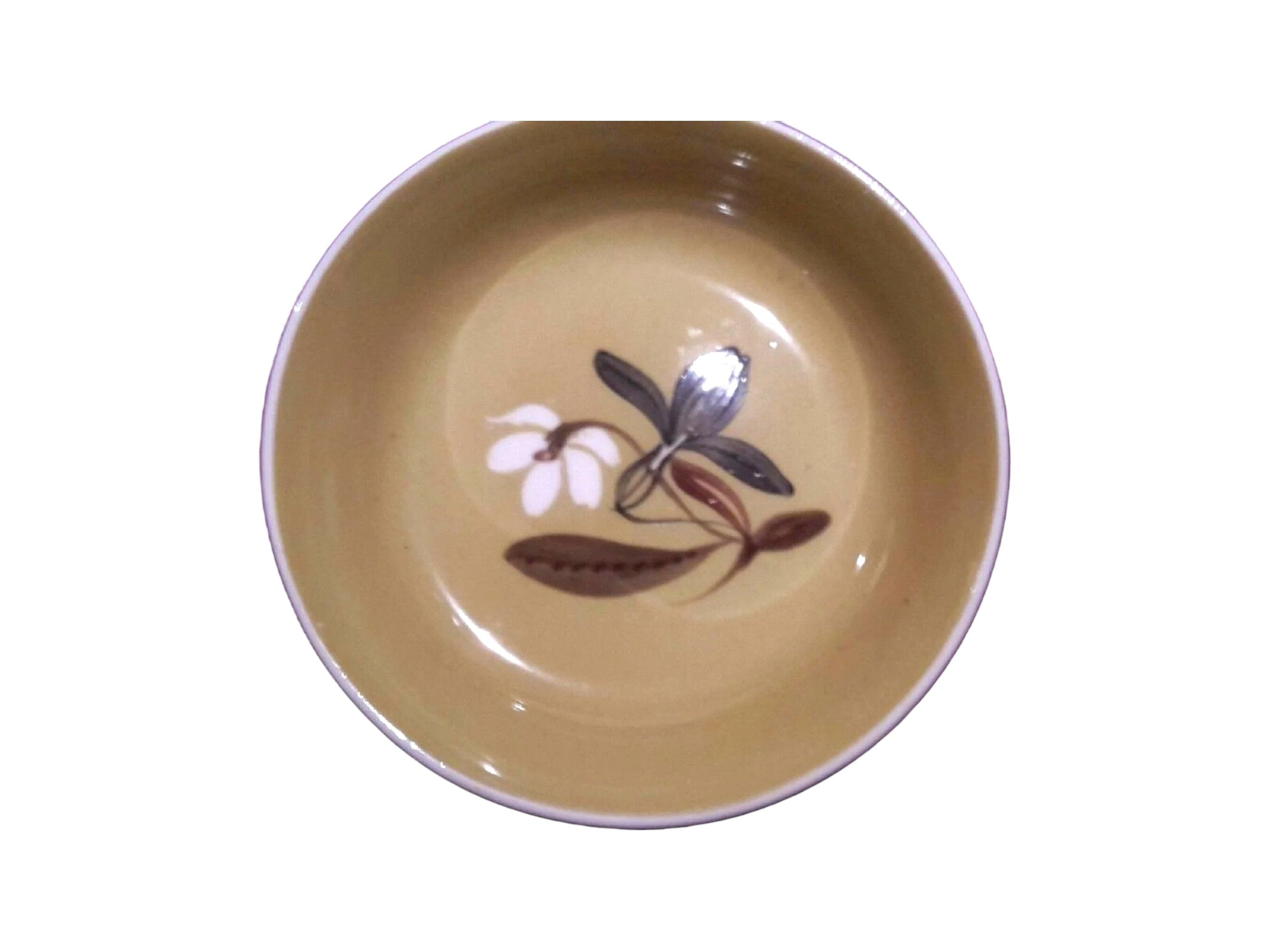 Wedgwood Susie Cooper Design Flower Motif Small Pin Dish 4" Diameter