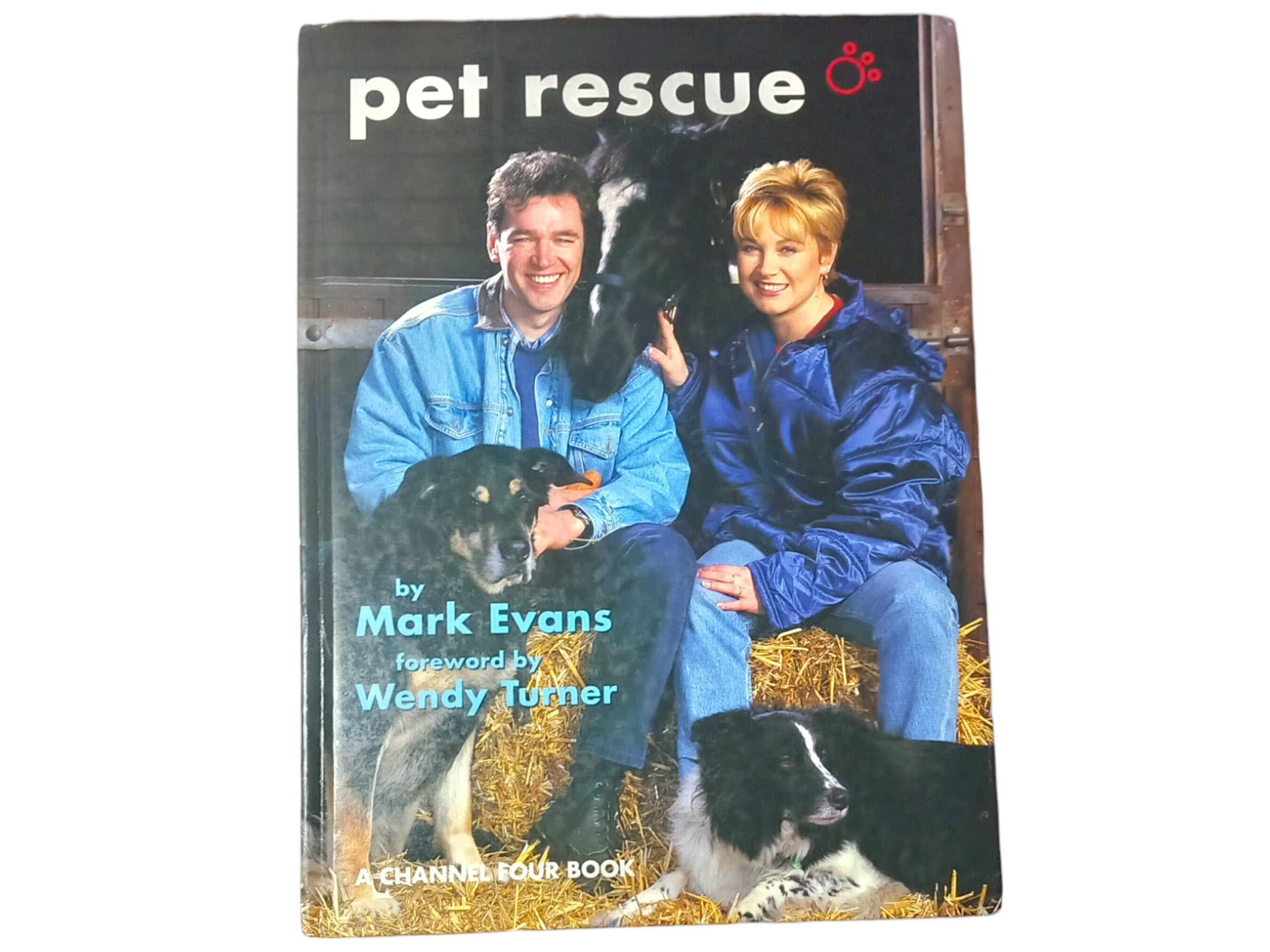 Vintage Pet Rescue Hardcover Book by Mark Evans (1997)