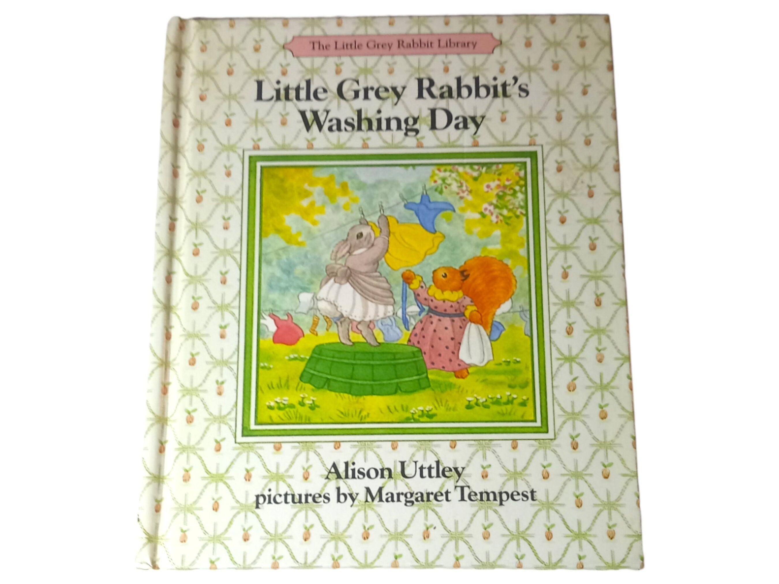 Little Grey Rabbit's Washing Day: 1994 Hardcover Vintage Book