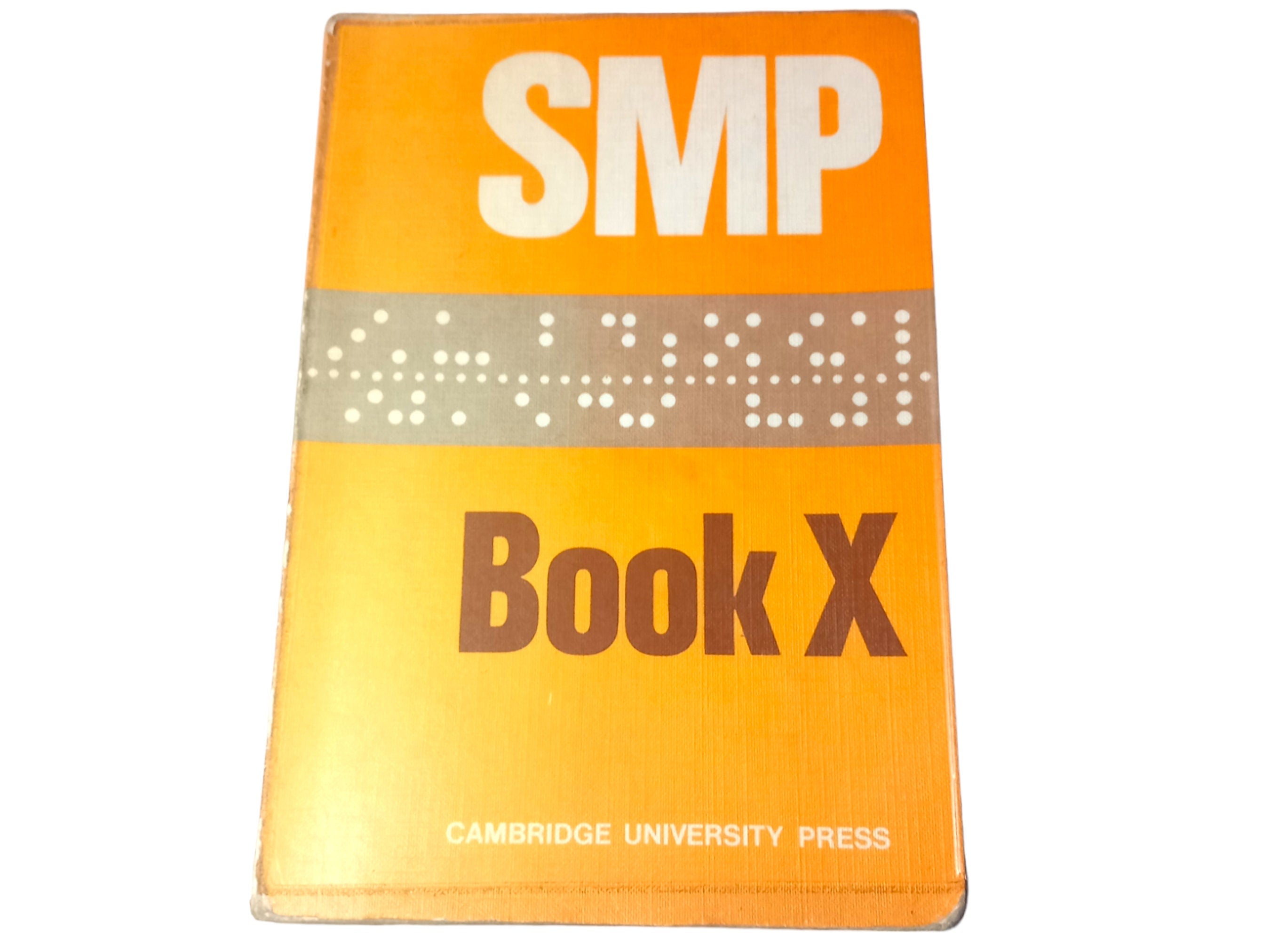 Vintage SMP Maths Textbook X - 1974 Cambridge Paperback