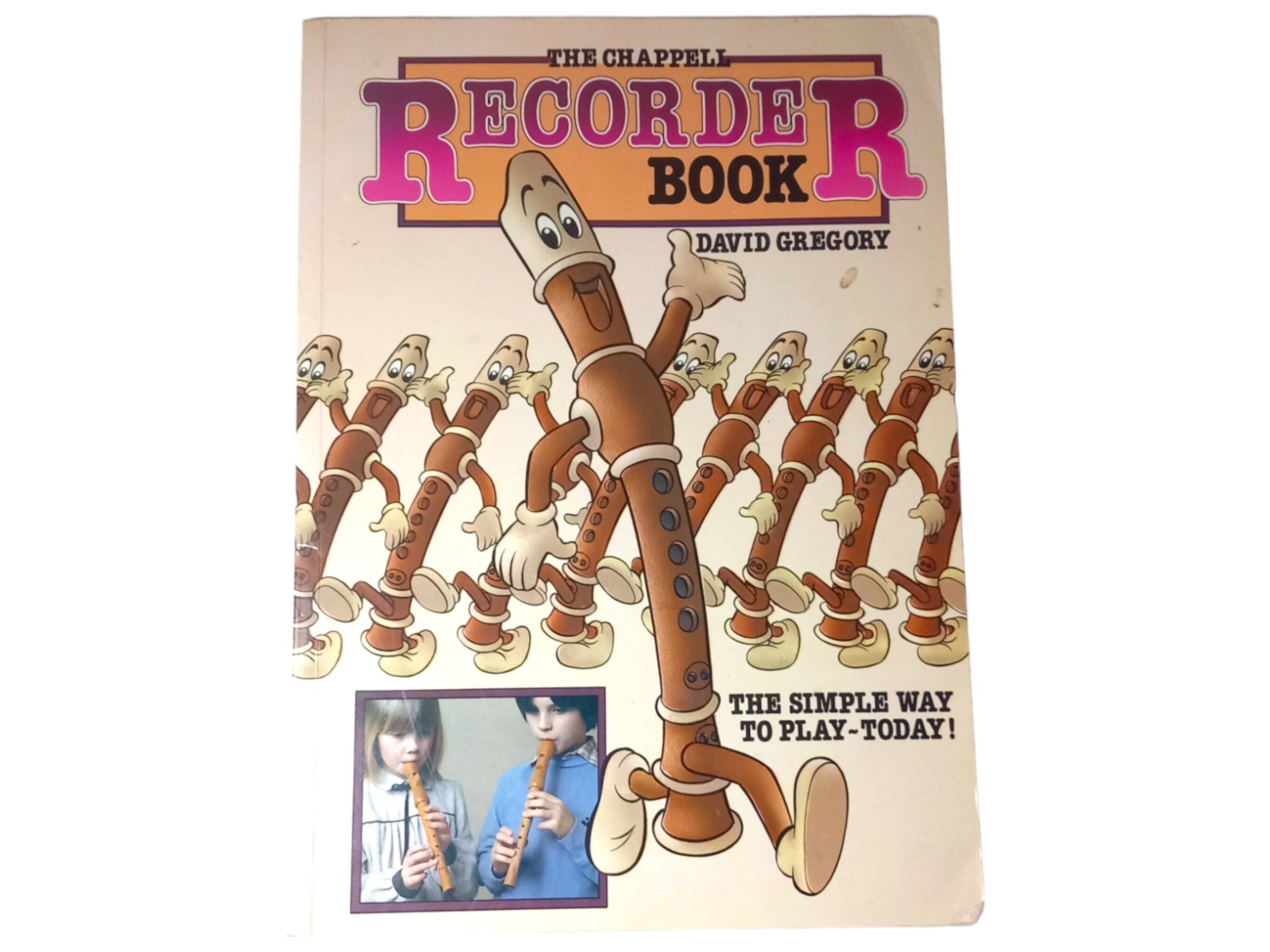 Vintage Chappell Recorder Book by David Gregory - Learn to Play