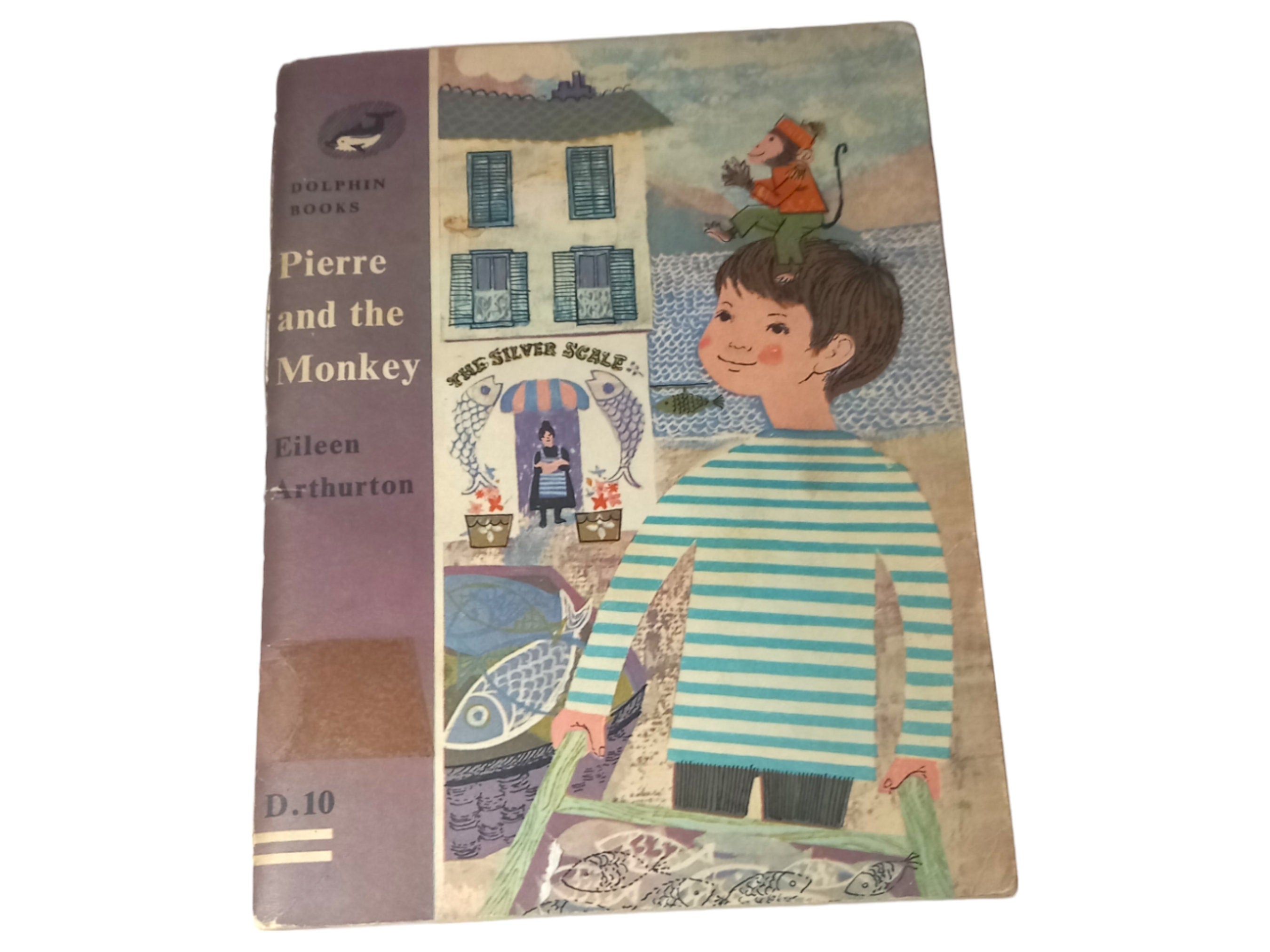 Dolphin Books D10 Pierre and the Monkey by Eileen Arthurton 1966 Paperback Used Acceptable