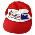 Vintage Red MegaBowl Marshall Pepsi 1990s Baseball Cap