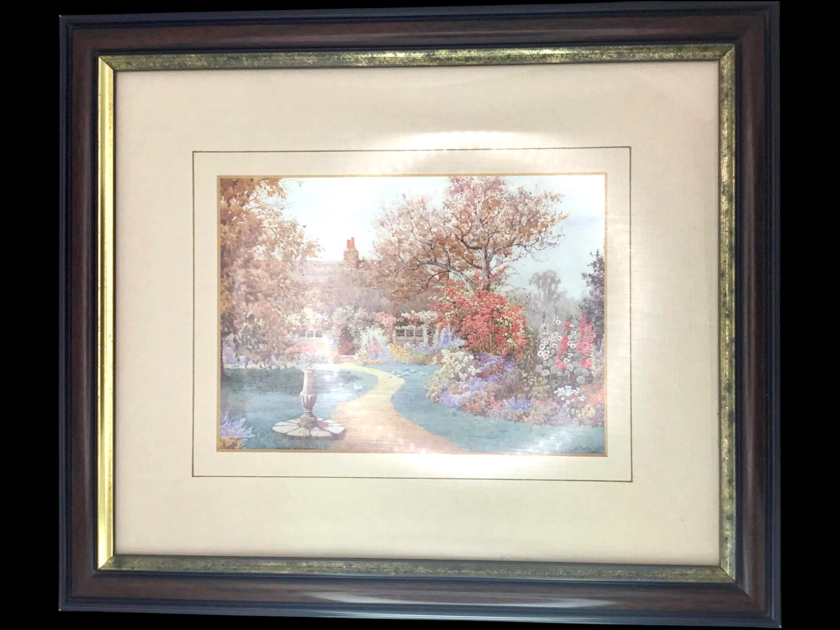 At Marks Gate, Essex by James Matthews Painting