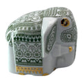 Mlesna Ceylon Tea Caddy: Elephant Porcelain Figurine, Sri Lanka