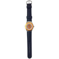 Vintage JetStream Quartz Watch: Orange & Black, Stainless Steel Back wristwatch