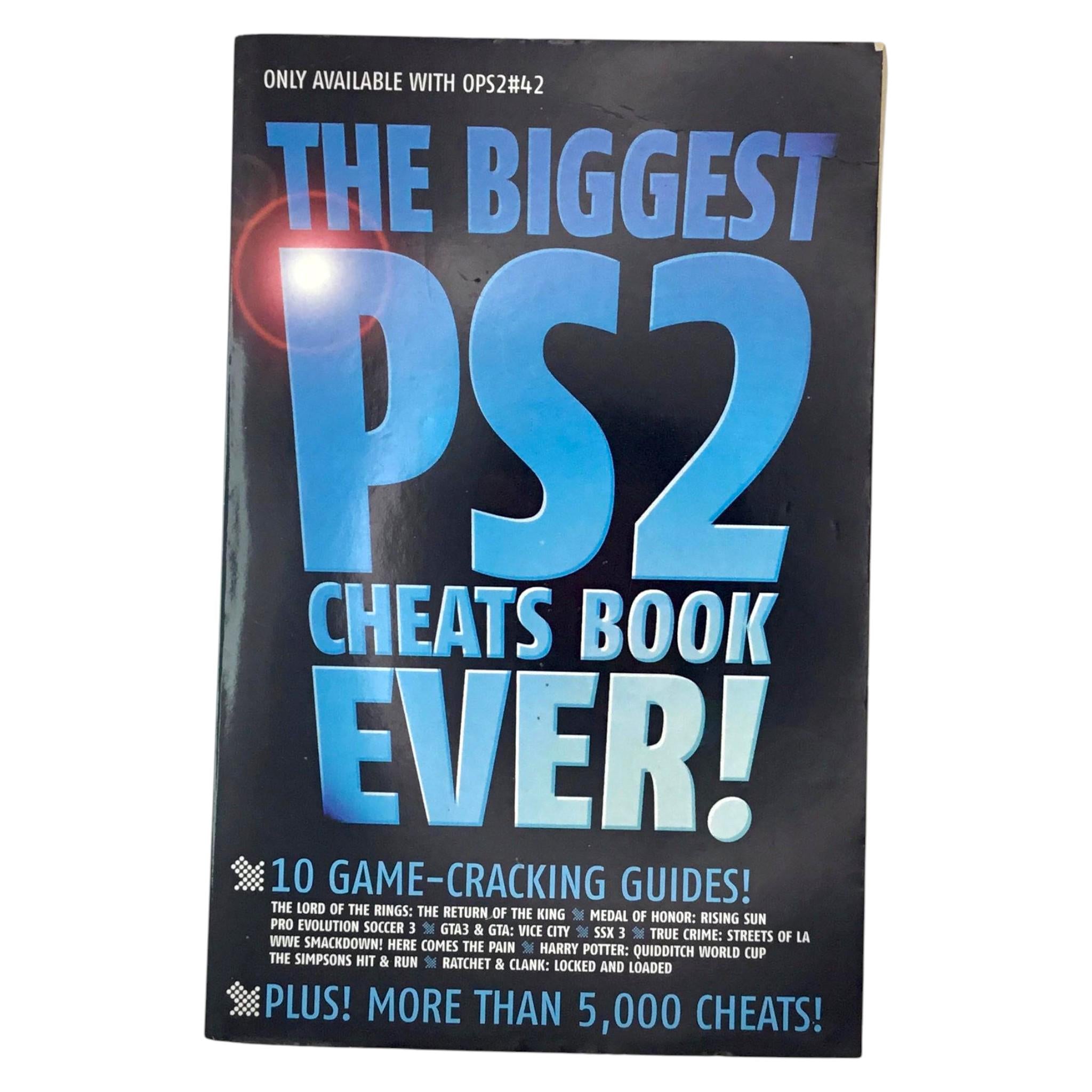The Biggest PS2 Cheats Book Ever Future Games Guides NEW