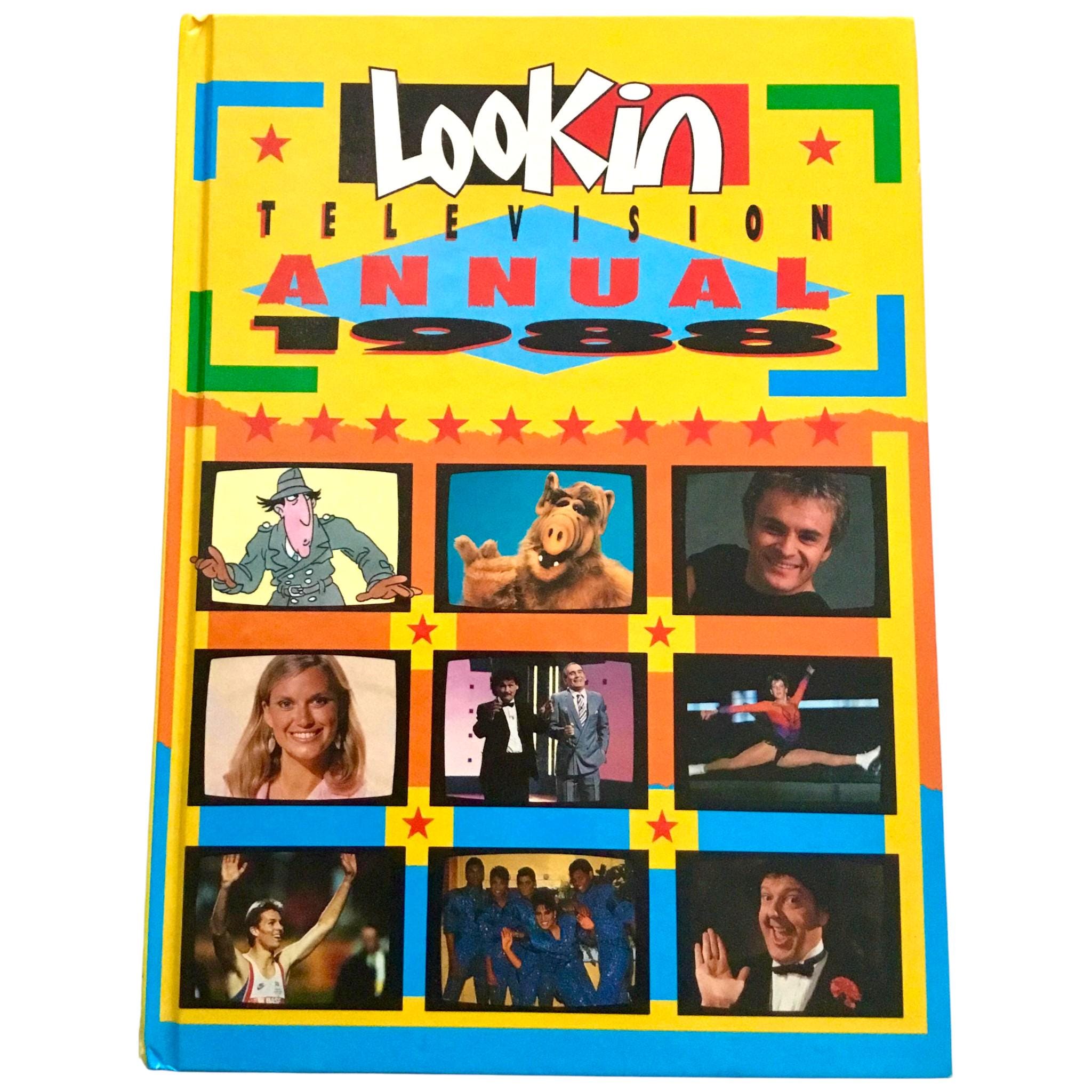 Look-in Television Annual 1988: A-Team Comic, Alf, Puzzles