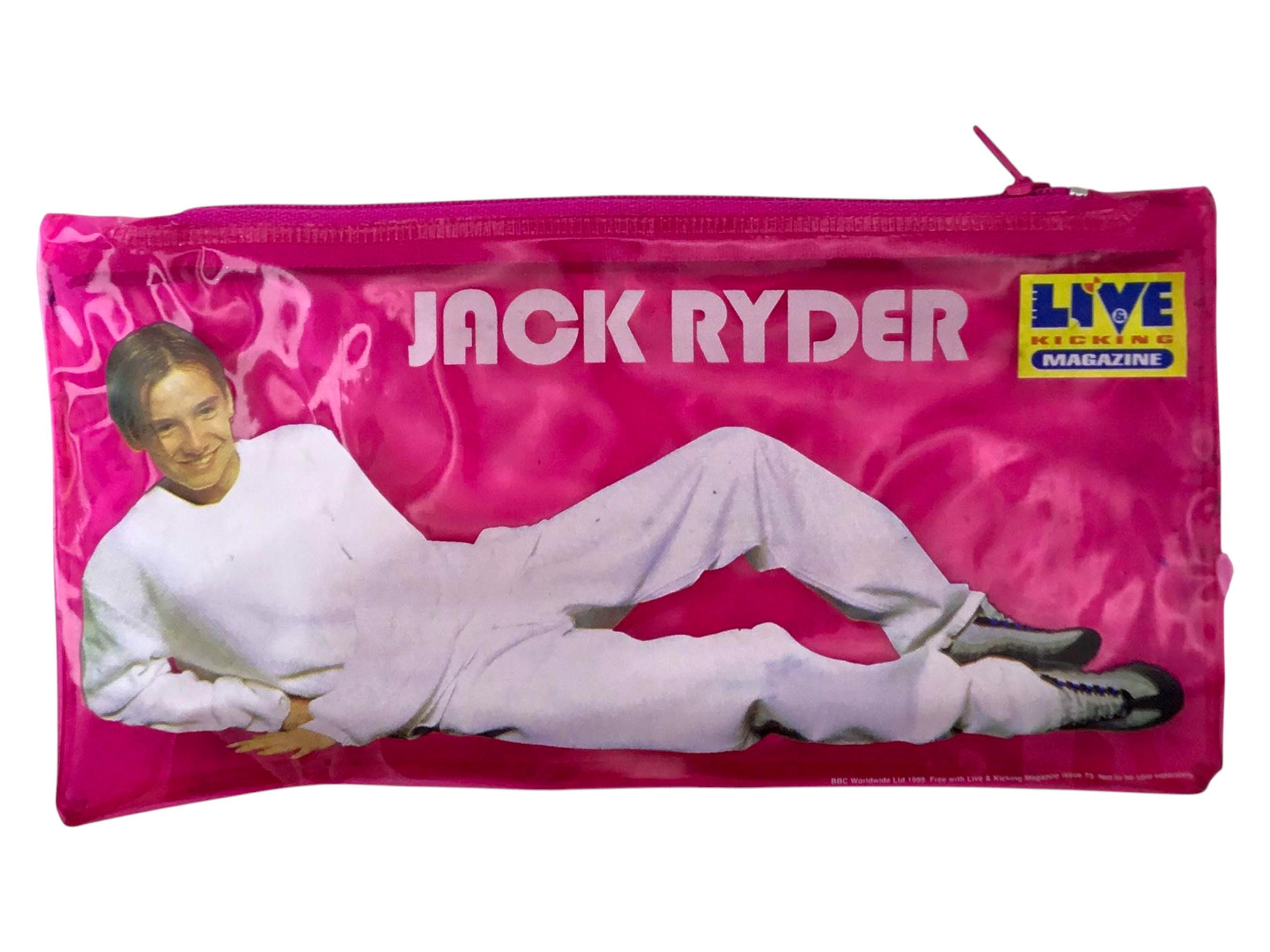Vintage Jack Ryder Pencil Case: Live & Kicking Magazine, Eastenders BBC
