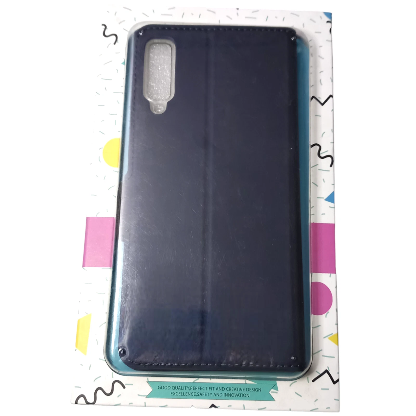kUGI Wiko View 4 / 4 Lite Mobile Phone Case - Navy Blue