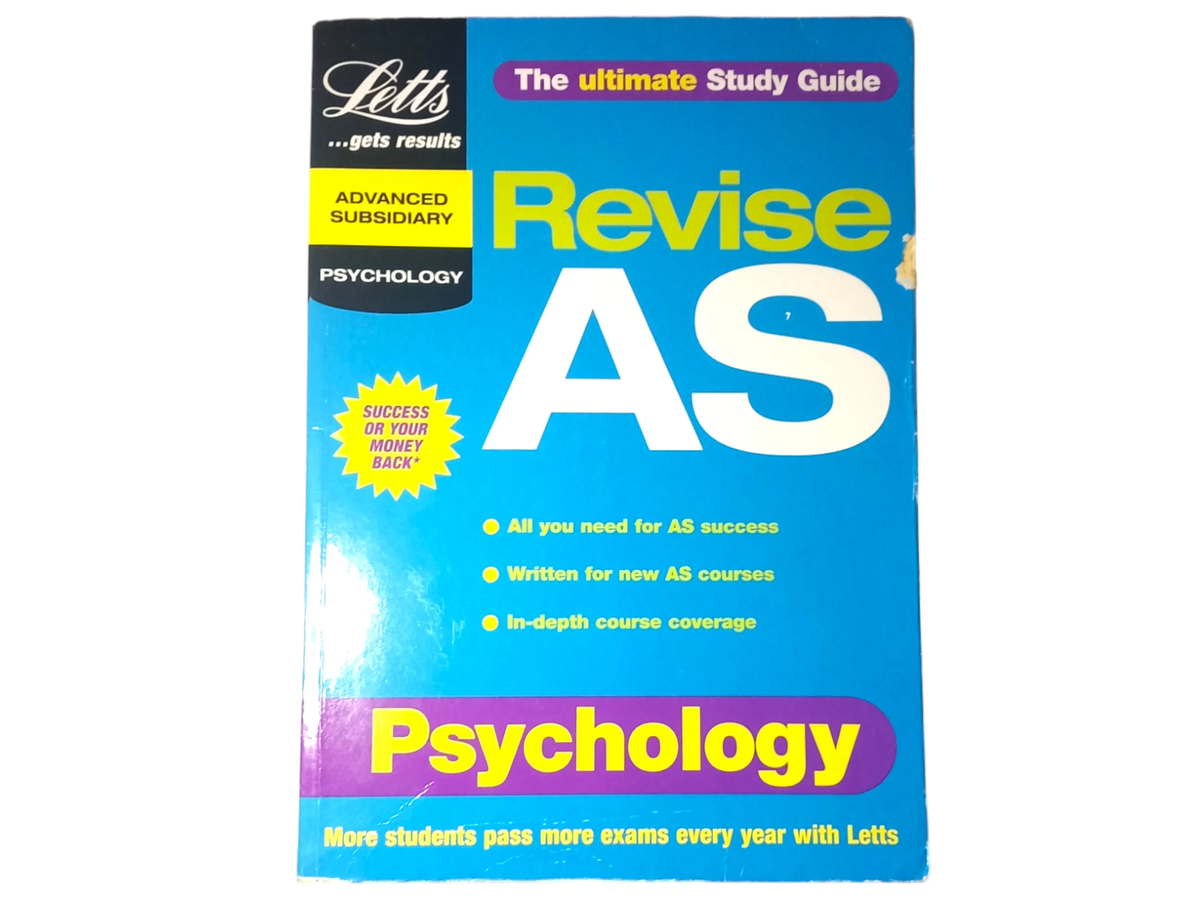 Letts Revise AS Psychology Study Guide - 2002 Edition