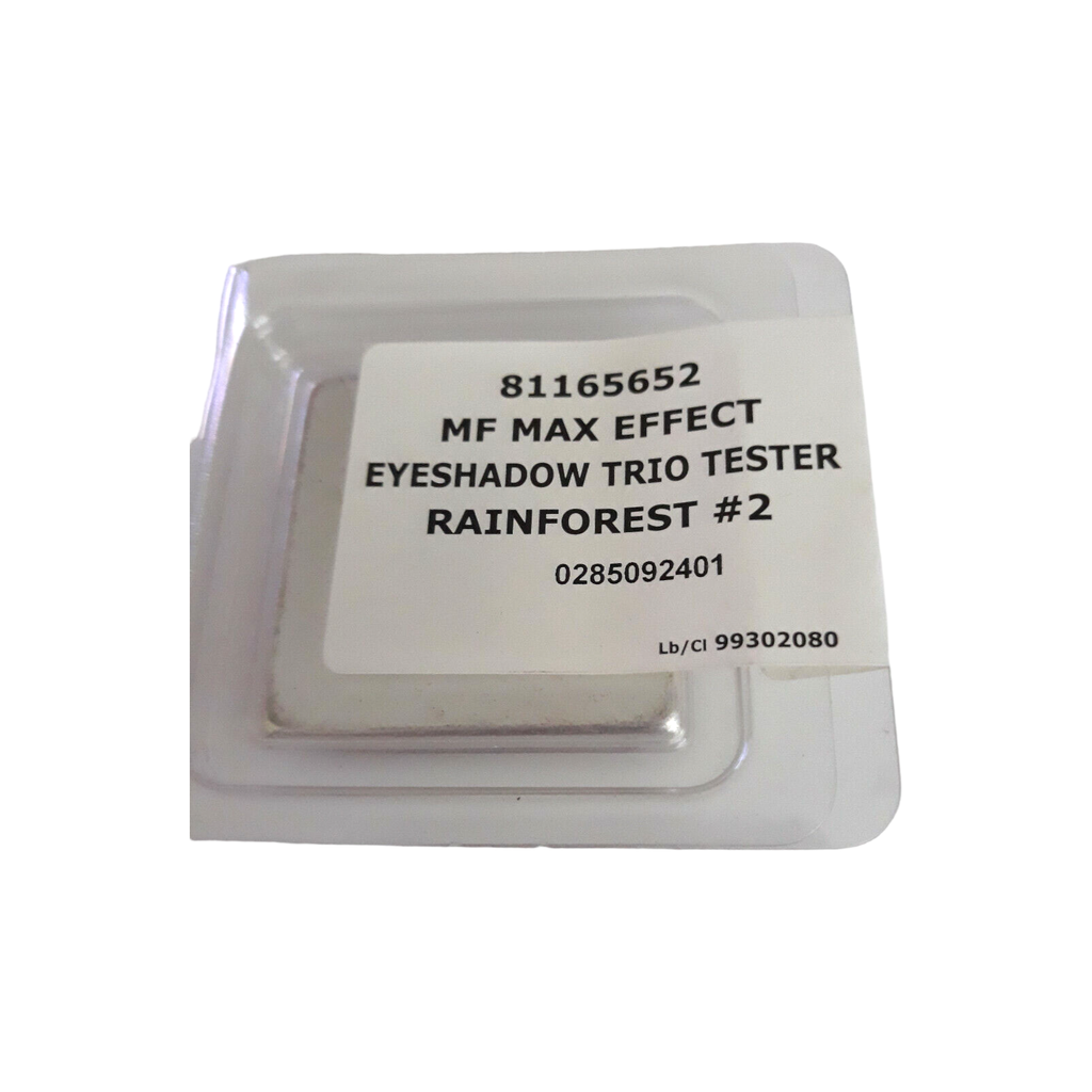 MaxFactor Max Effect Eyeshadow Trio Tester - No2 Rainforest