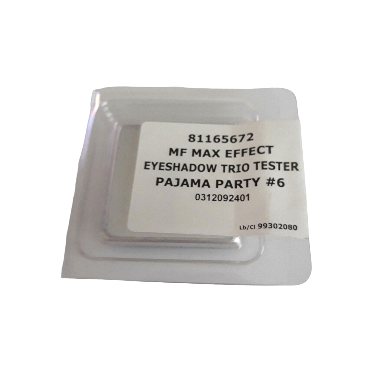 MaxFactor Max Effect Eyeshadow Trio Tester - No6 Pajama Party
