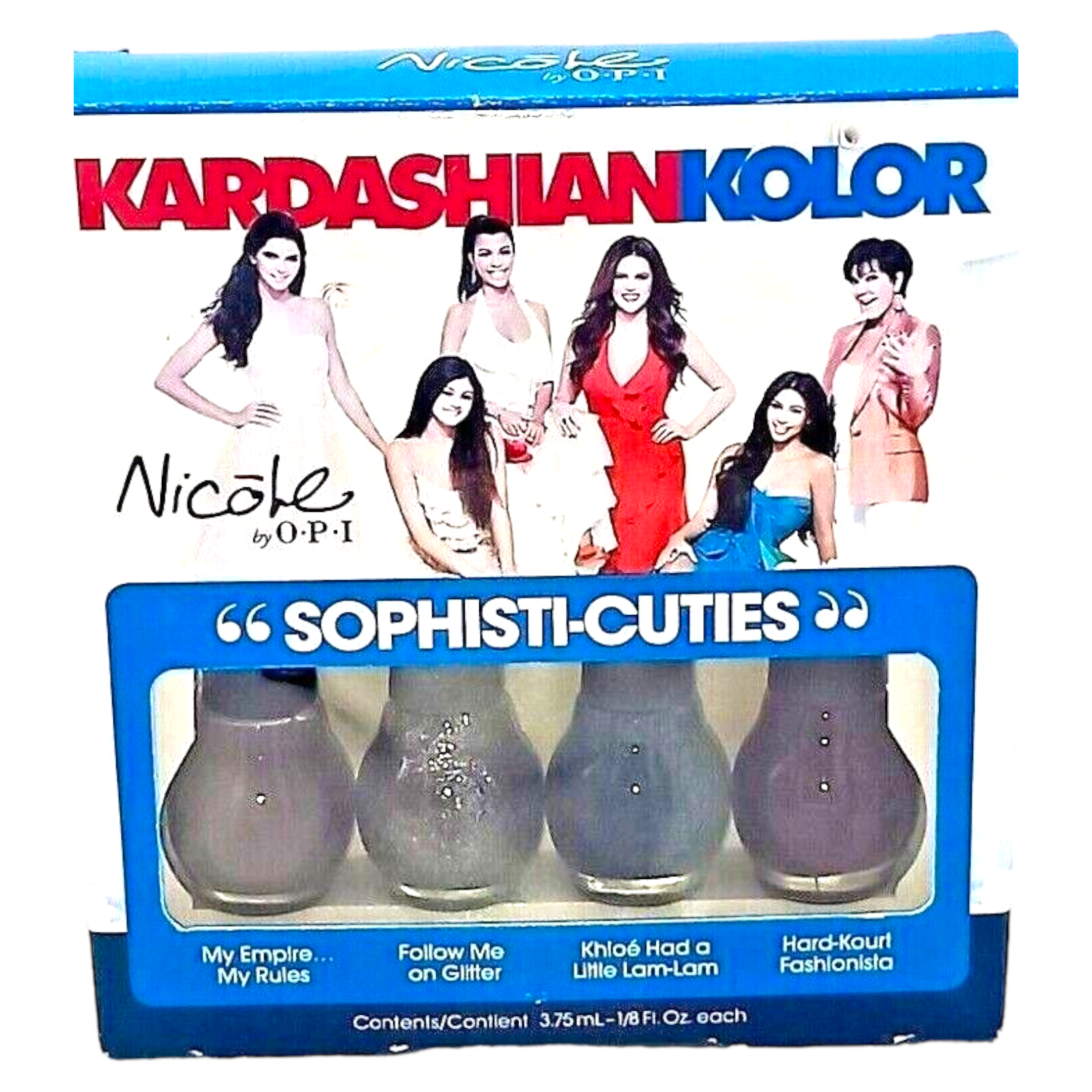 Opi Nicole Mini Nail Polish Set (kardashian Kolor - Sophisti-cuties)