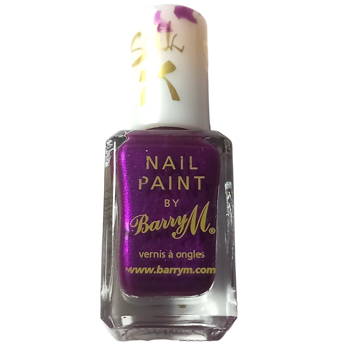 Barry M Nail Polish 10ml Orchid Silk Paint Colour Purple Varnish Shine Make-Up