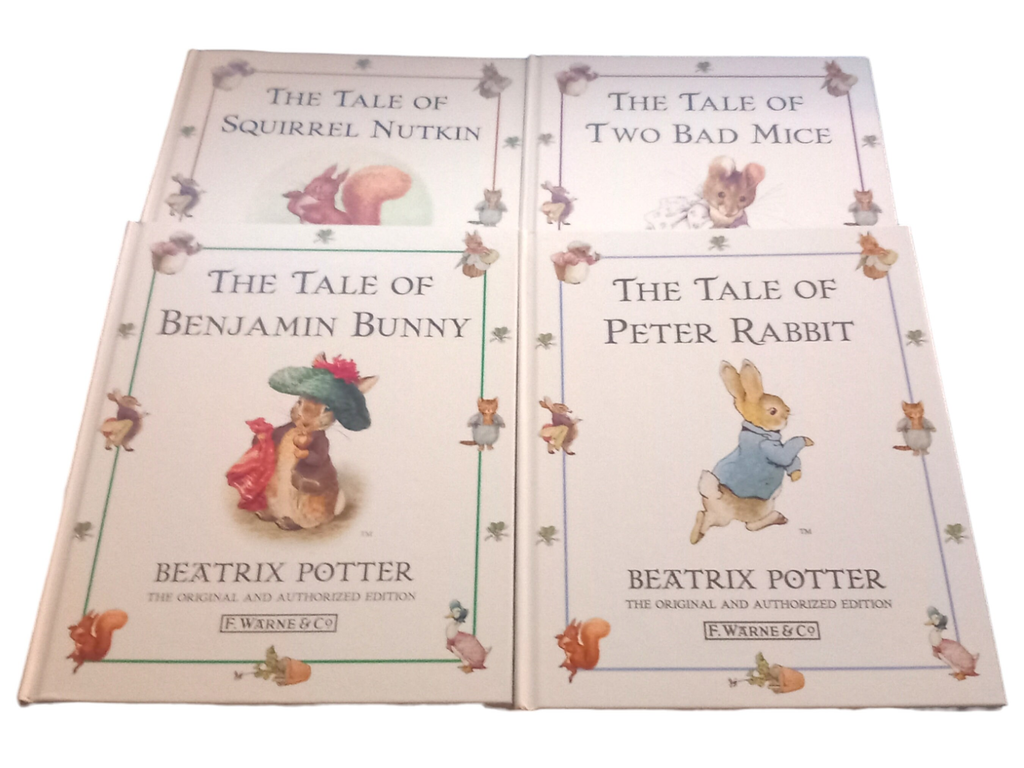Assorted Beatrix Potter Hardback Children's Books F. Warne & Co 1996