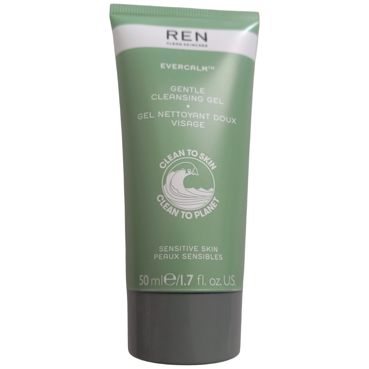 REN EverCalm Gentle Cleansing Gel - 50ml - Travel Size - Men