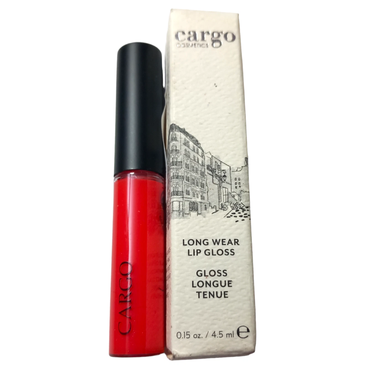 Cargo Long Wear Lip Gloss - Rio - Red - 4.5ml