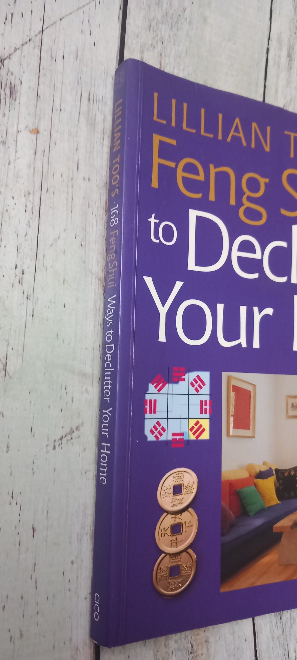 Lillian Too's 168 Feng Shui Ways to Declutter your Home Paperback Book Used Very Good