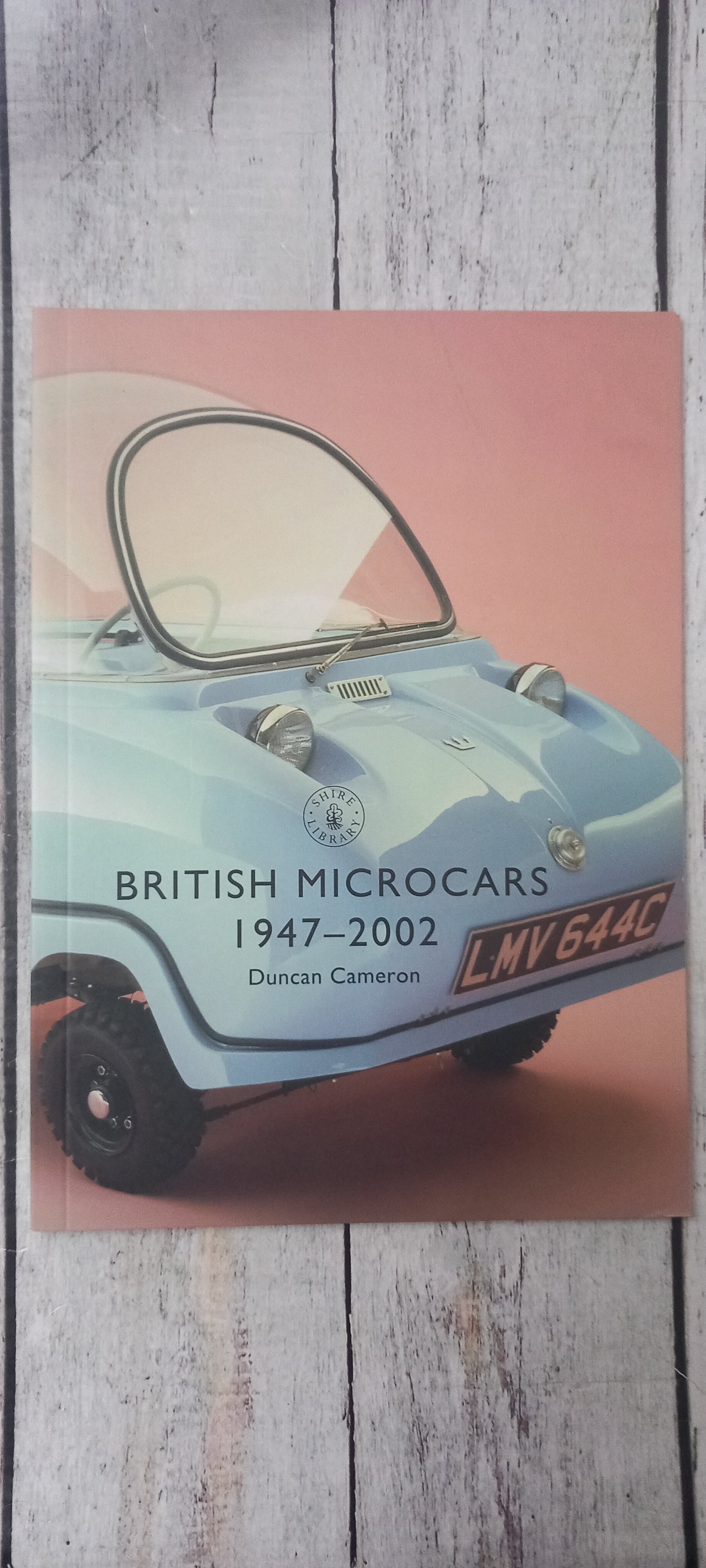 British Microcars 1947-2002 by Duncan Cameron Paperback Book Used Very Good Condition