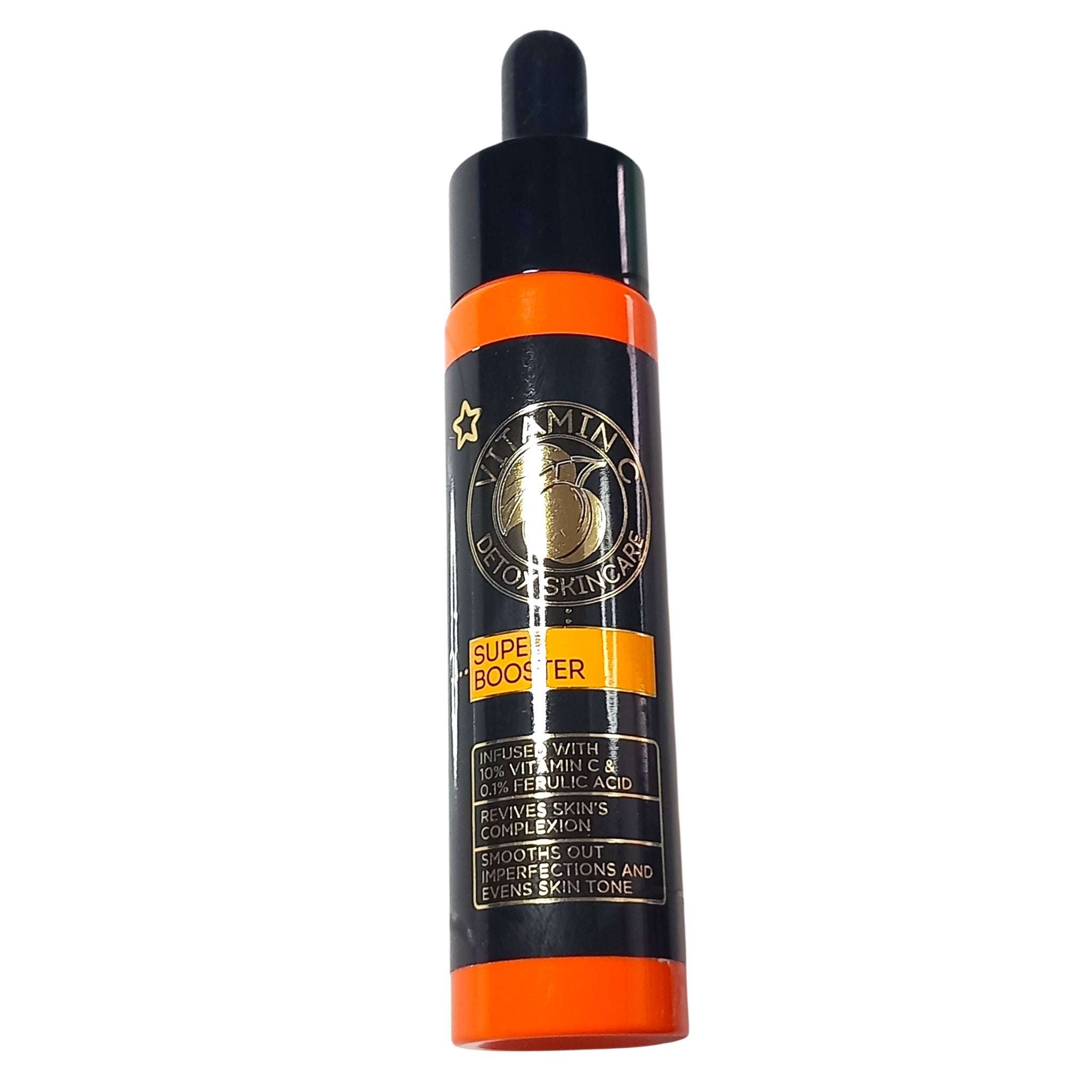 Superdrug Vitamin C Detox Super Booster 30ml Travel Size Ferulic Acid Smooth Skin Care