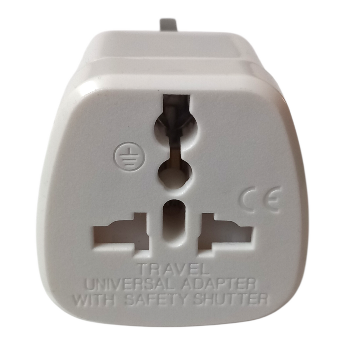 Travel Universal Adapter with Safety Shutter 3pin Plug Convert To UK Socket