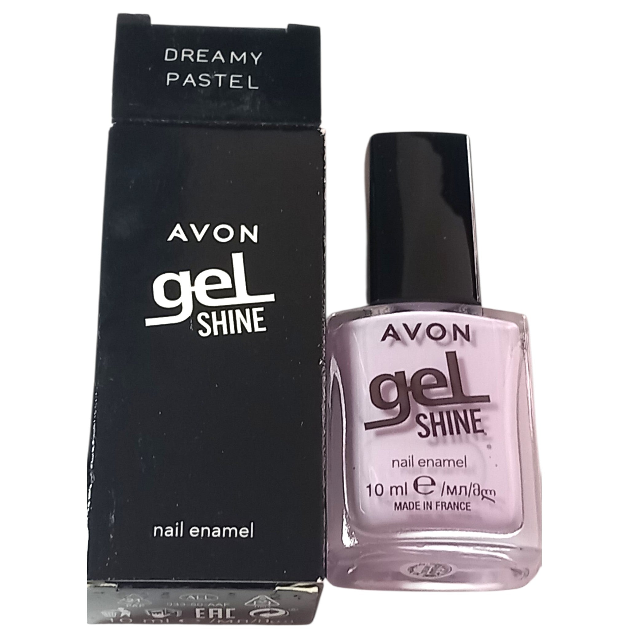 Avon Nail Polish Varnish 10ml Dreamy Pastel Purple Gel Shine Enamel Colour Tip