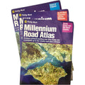 AA Daily Mail Millennium Road Atlas: Collectible British Travel Maps Vintage
