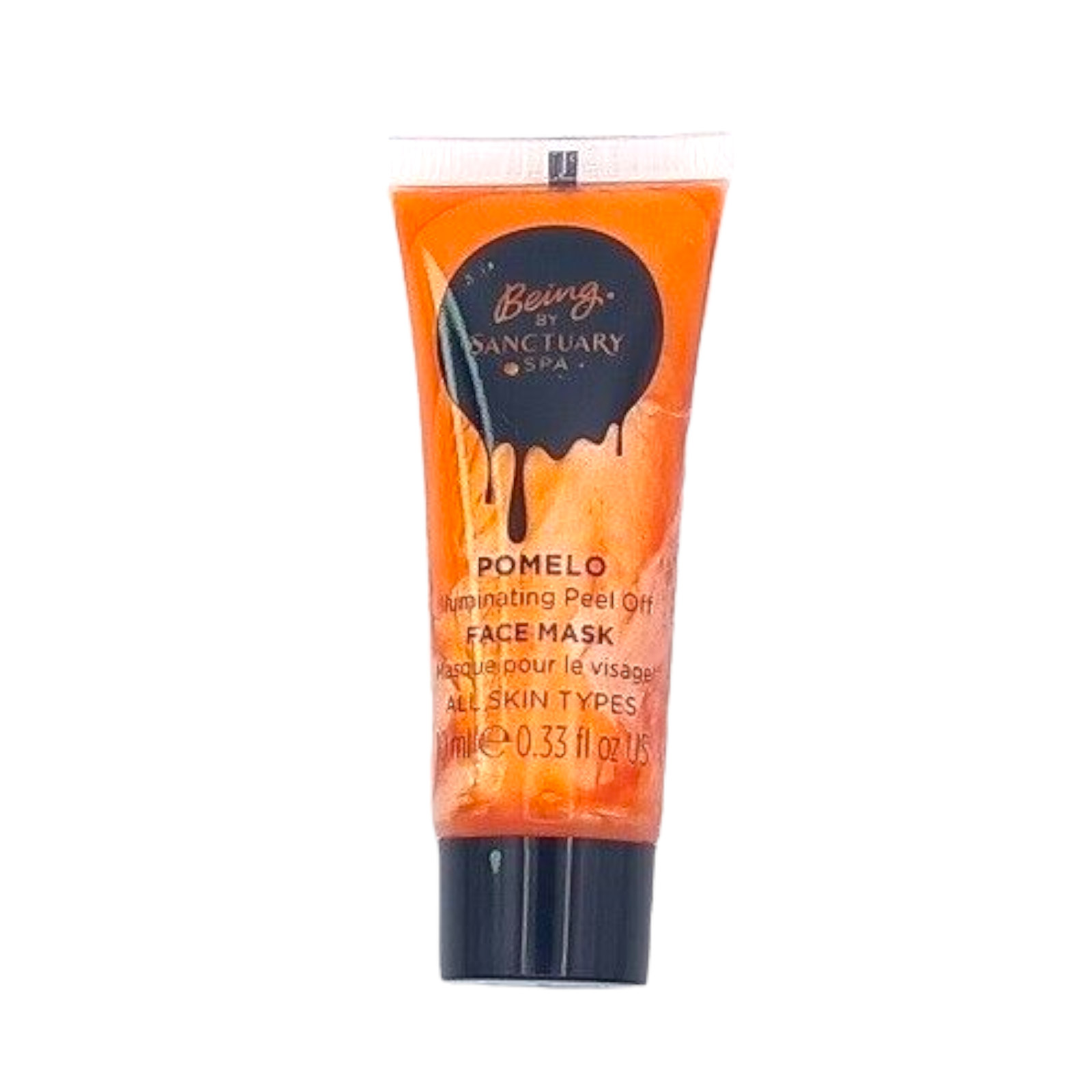 Being By Sanctuary Spa Peel-Off Face Mask - 10ml - Pomelo - Illuminating - Travel Size