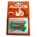 Addis Hair Pins Green 1x Pack of 15 Roller Styling Care Tips 6cm Fastener Metal