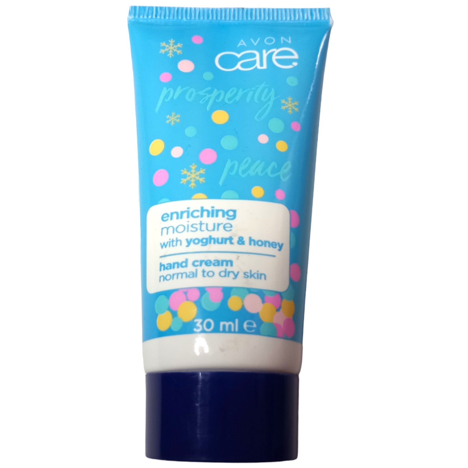 Avon Care Hand Cream 1x30ml Travel Size Enriching Moisture Yoghurt Honey Skin