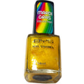 BYS Nail Polish Varnish 14ml N414 Tiara Tantrums Yellow Mardi Gras Enamel Tip