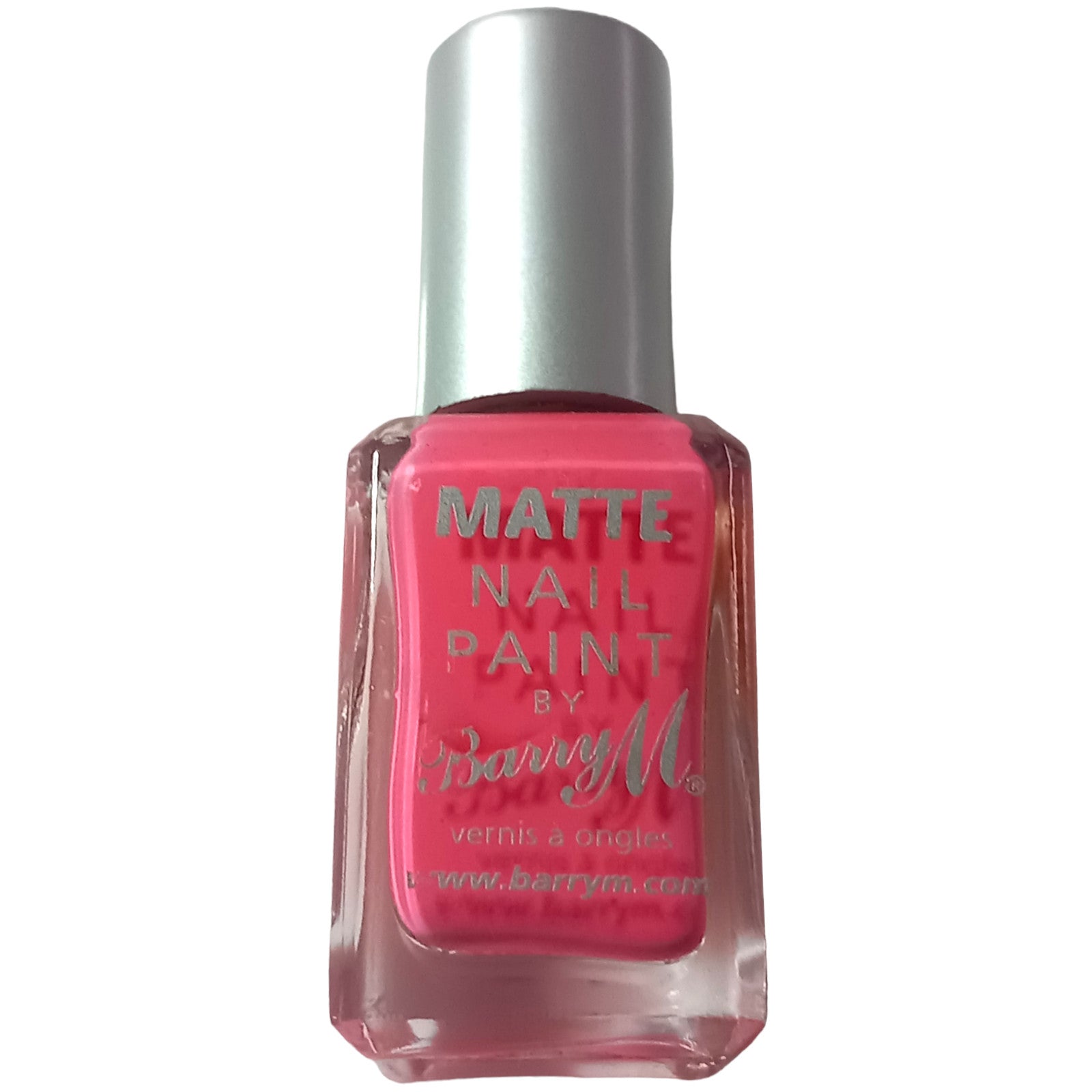 Barry M Nail Polish 10ml Miami Pink Varnish Colour Cosmetics Matte Paint Nails