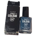 Avon Nail Polish Varnish 10ml Quick Dive Blue Pro Colour 60 Second Shine Nails