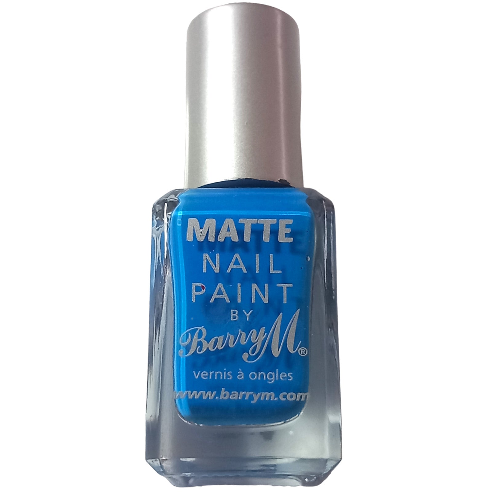 Barry M Nail Polish 10ml Malibu Blue Varnish Colour Cosmetic Matte Paint Nails