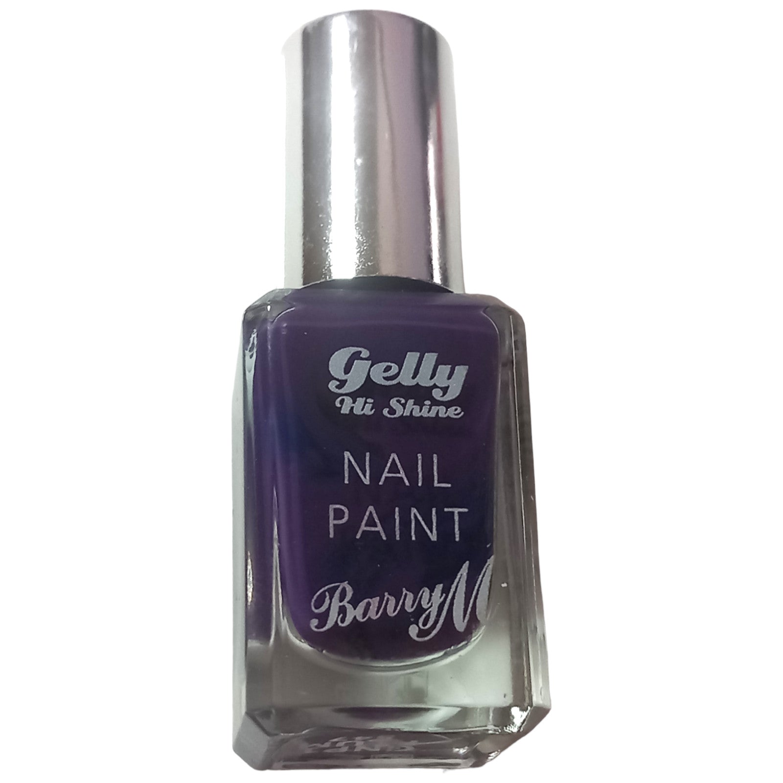 Barry M Nail Polish 10ml Plum Gelly Hi Shine Purple Varnish Colour Nails Paint